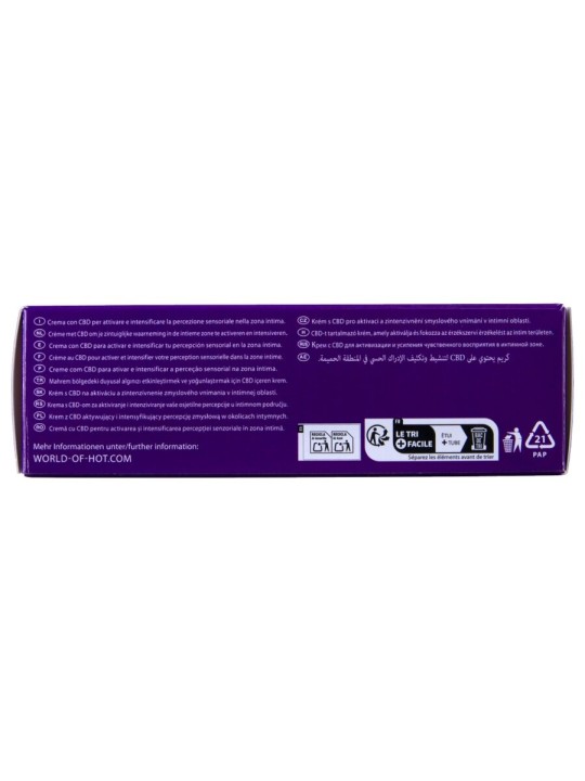 HOT CREMA PARA VULVA CON CBD 50 ML