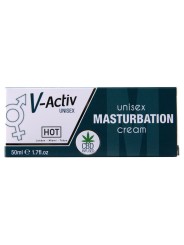 HOT CREMA DE MASTURBACION CON CBD UNISEX 100 ML