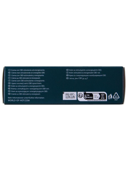 HOT CREMA DE MASTURBACION CON CBD UNISEX 100 ML