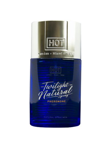 HOT TWILIGHT SPRAY NATURAL CON FEROMONAS HOMBRE 50 ML