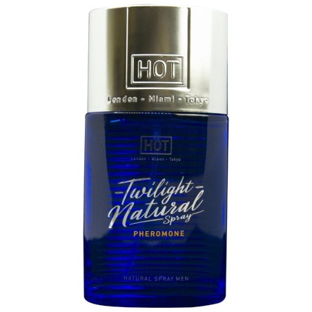 HOT TWILIGHT SPRAY NATURAL CON FEROMONAS HOMBRE 50 ML