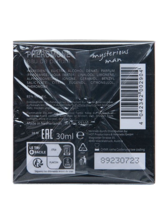 HOT PERFUME CON FEROMONAS LONDON MYSTERIOUS HOMBRE 30 ML