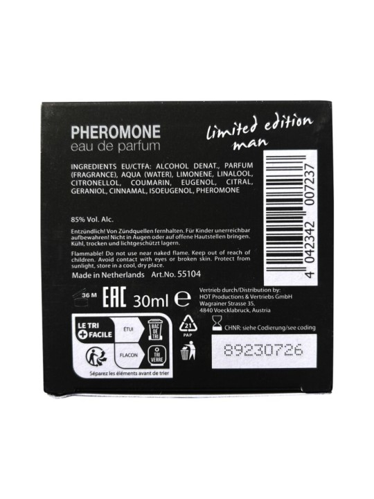 HOT PHEROMONE PERFUME DUBAI EDICION LIMITADA HOMBRE 30 ML
