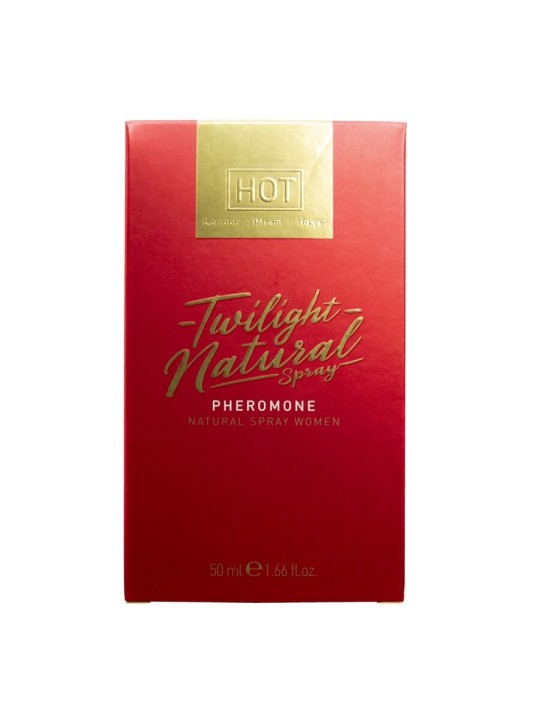 HOT TWILIGHT NATURAL CON FEROMONAS MUJER 50 ML