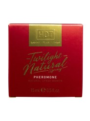 HOT TWILIGHT NATURAL CON FEROMONAS MUJER 15 ML