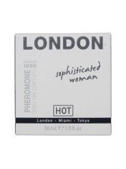 HOT PERFUME CON FEROMONAS LONDON SOPHISTICATED MUJER 30 ML