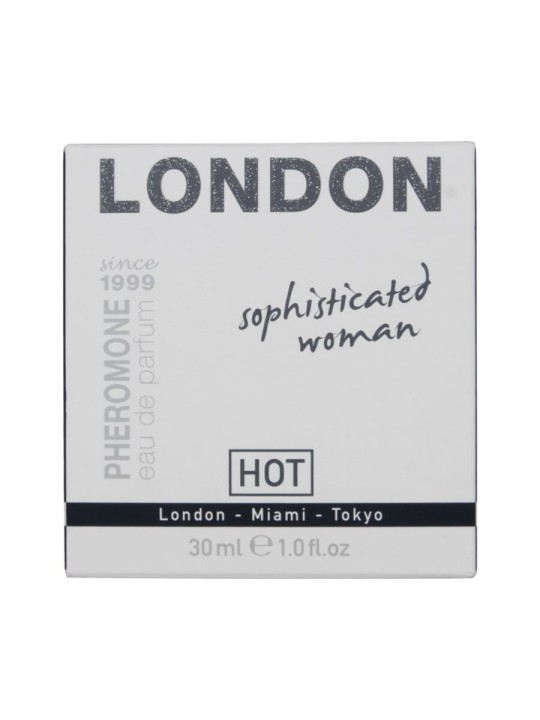 HOT PERFUME CON FEROMONAS LONDON SOPHISTICATED MUJER 30 ML