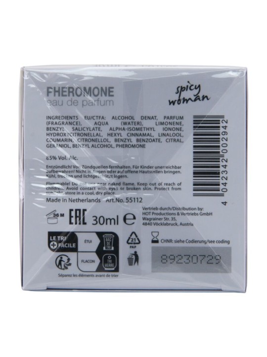 HOT PERFUME CON FEROMONAS MIAMI SPICY MUJER 30 ML