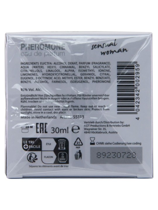HOT PERFUME CON FEROMONAS TOKYO SENSUAL MUJER 30 ML