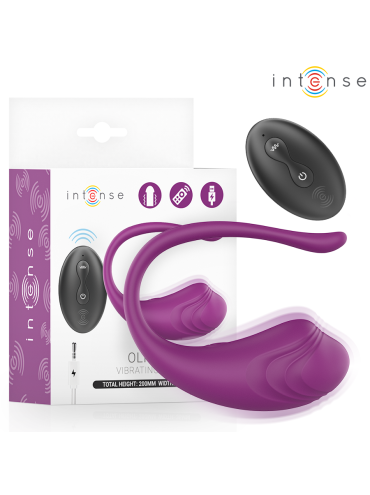 INTENSE OLIVIA HUEVO VIBRADOR MORADO CONTROL REMOTO