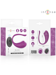 INTENSE OLIVIA HUEVO VIBRADOR MORADO CONTROL REMOTO