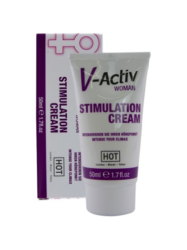 HOT V ACTIV CREMA ESTIMULANTE PARA MUJER 50 ML