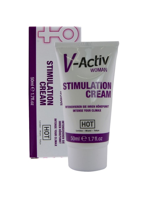 HOT V ACTIV CREMA ESTIMULANTE PARA MUJER 50 ML