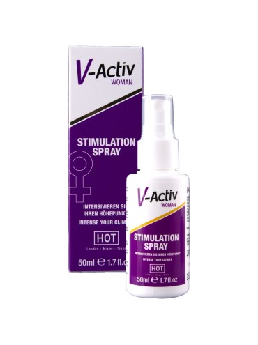 HOT V ACTIV SPRAY ESTIMULANTE PARA MUJER 50 ML