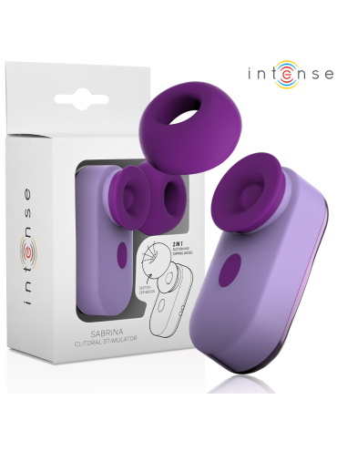 INTENSE SABRINA TRAVEL SET ESTIMULADOR DE CLITORIS VIOLETA
