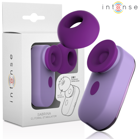 INTENSE SABRINA TRAVEL SET ESTIMULADOR DE CLITORIS VIOLETA