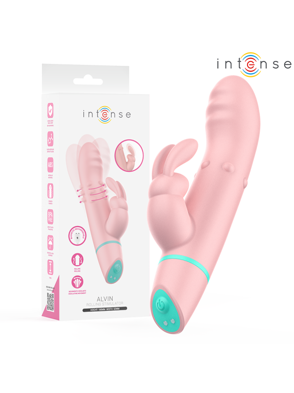 INTENSE ALVIN ESTIMULADOR RABBIT VIBRADOR ROLLING OSCILANTE