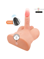 INTENSE DEEP TOUCH DAMIEN TORSO CON ANO Y DILDO REALISTICO CON EMPUJE Y VIBRACION CONTROL REMOTO 35 KG