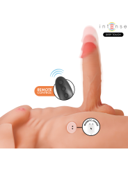 INTENSE DEEP TOUCH MARTY TORSO CON ANO Y DILDO REALISTICO CON EMPUJE Y VIBRACION CONTROL REMOTO 62 KG