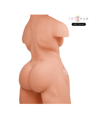 INTENSE DEEP TOUCH MARTY TORSO CON ANO Y DILDO REALISTICO CON EMPUJE Y VIBRACION CONTROL REMOTO 62 KG
