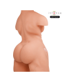INTENSE DEEP TOUCH MARTY TORSO CON ANO Y DILDO REALISTICO CON EMPUJE Y VIBRACION CONTROL REMOTO 62 KG