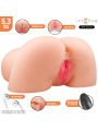 INTENSE DEEP TOUCH GINGER MASTURBADOR ANO Y VAGINA CON EFECTO SUCCION CALOR VIBRACION Y VOZ CON CONTROL REMOTO 53 KG