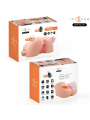INTENSE DEEP TOUCH GINGER MASTURBADOR ANO Y VAGINA CON EFECTO SUCCION CALOR VIBRACION Y VOZ CON CONTROL REMOTO 53 KG