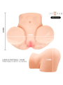 INTENSE DEEP TOUCH GINGER MASTURBADOR ANO Y VAGINA CON EFECTO SUCCION CALOR VIBRACION Y VOZ CON CONTROL REMOTO 53 KG