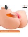 INTENSE DEEP TOUCH GINGER MASTURBADOR ANO Y VAGINA CON EFECTO SUCCION CALOR VIBRACION Y VOZ CON CONTROL REMOTO 53 KG
