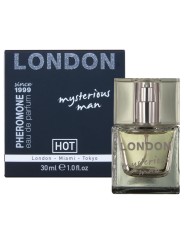 HOT PERFUME CON FEROMONAS LONDON MYSTERIOUS HOMBRE 30 ML