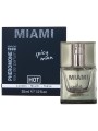 HOT PERFUME CON FEROMONAS MIAMI SPICY HOMBRE 30 ML
