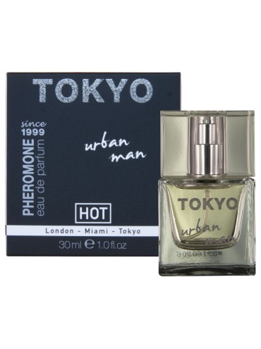 HOT PERFUME CON FEROMONAS TOKYO URBAN HOMBRE 30 ML
