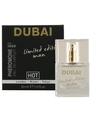 HOT PHEROMONE PERFUME DUBAI EDICION LIMITADA HOMBRE 30 ML