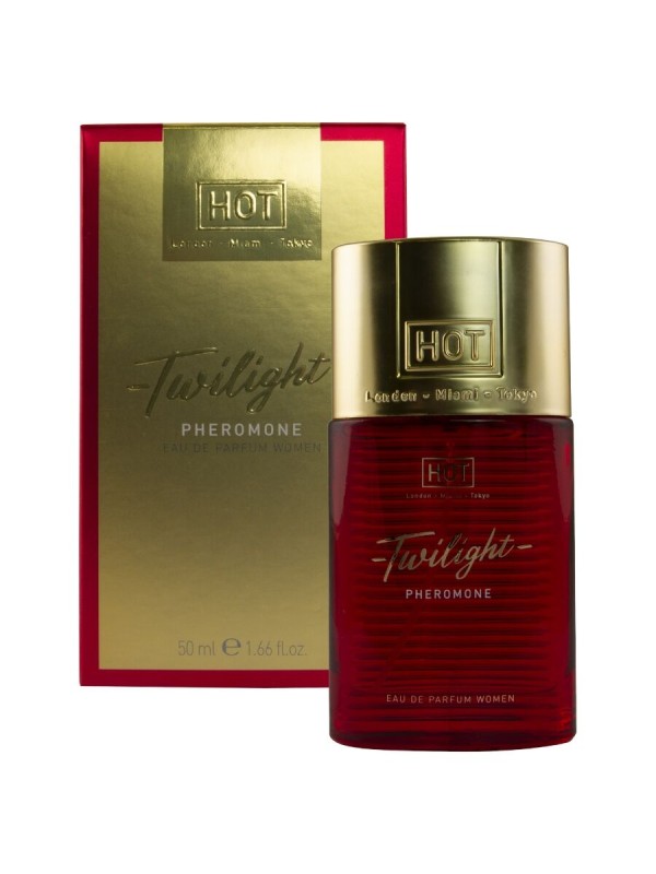 HOT TWILIGHT PERFUME CON FEROMONAS MUJER 50 ML