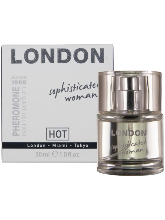 HOT PERFUME CON FEROMONAS LONDON SOPHISTICATED MUJER 30 ML