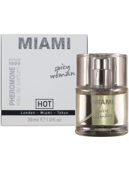 HOT PERFUME CON FEROMONAS MIAMI SPICY MUJER 30 ML