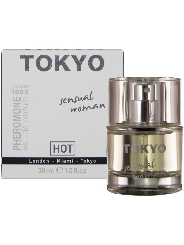 HOT PERFUME CON FEROMONAS TOKYO SENSUAL MUJER 30 ML
