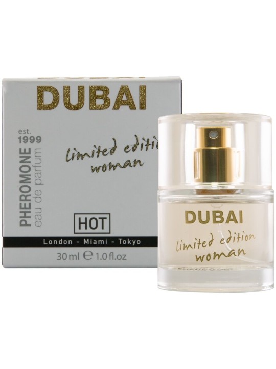 HOT PERFUME CON FEROMONAS DUBAI EDICION LIMITADA MUJER 30 ML