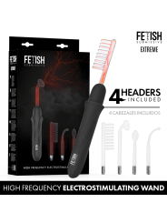 FETISH SUBMISSIVE VIBRADOR WAND ELECTROESTIMULACION ALTA FRECUENCIA
