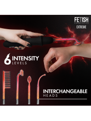 FETISH SUBMISSIVE VIBRADOR WAND ELECTROESTIMULACION ALTA FRECUENCIA