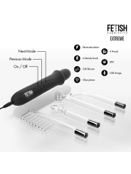 FETISH SUBMISSIVE VIBRADOR WAND ELECTROESTIMULACION ALTA FRECUENCIA