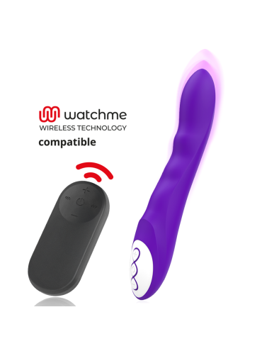 GALATEA DANTE VIBRADOR LILA MANDO CONTROL REMOTO WATCHME