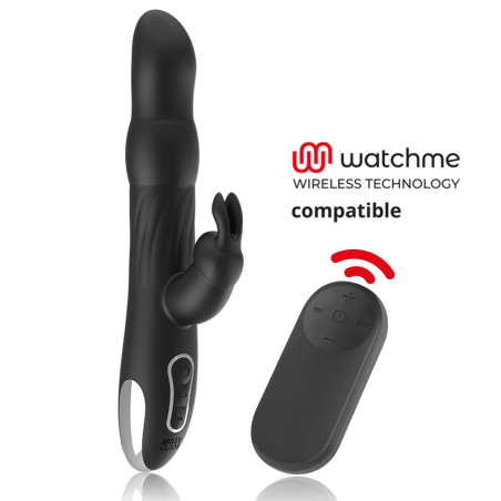 BRILLY GLAM MOEBIUS RABBIT VIBRATOR ROTATOR MANDO CONTROL REMOTO WATCHME