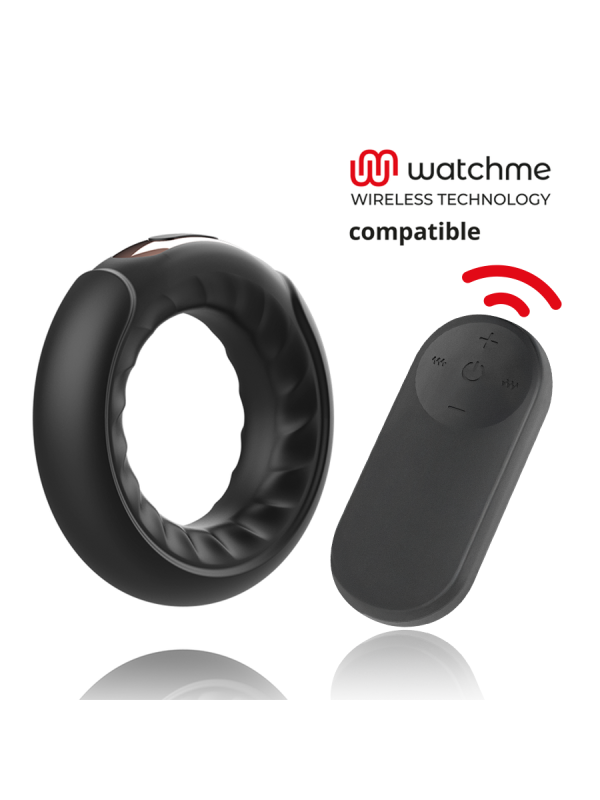 ANBIGUO ADRIANO ANILLO VIBRADOR COMPATIBLE CON WATCHME WIRELESS TECHNOLOGY