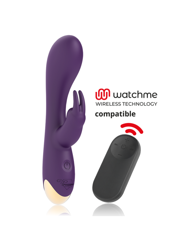 TREASURE LAURENCE RABBIT VIBRADOR MANDO CONTROL REMOTO WATCHME