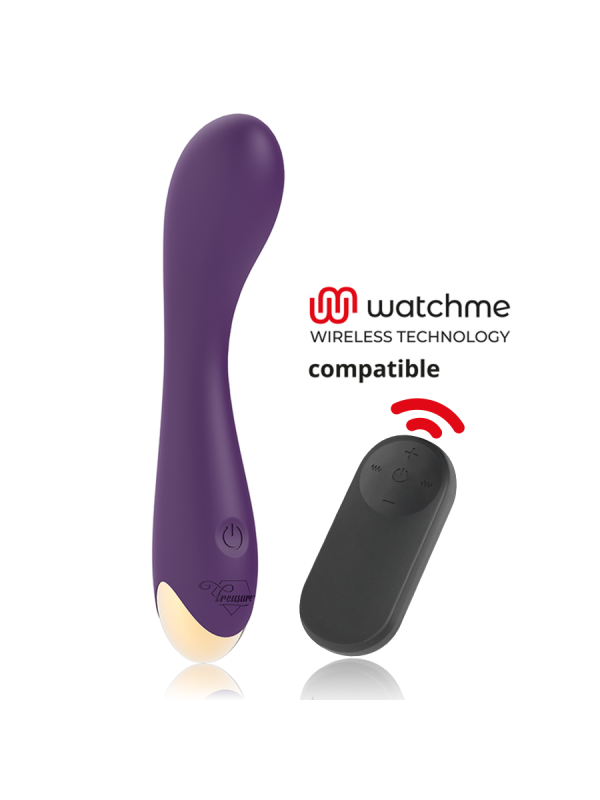 TREASURE HANSEL G SPOT VIBRADOR MANDO CONTROL REMOTO WATCHME