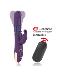 TREASURE BASTIAN RABBIT UP DOWN ROTADOR VIBRADOR MANDO CONTROL REMOTO WATCHME