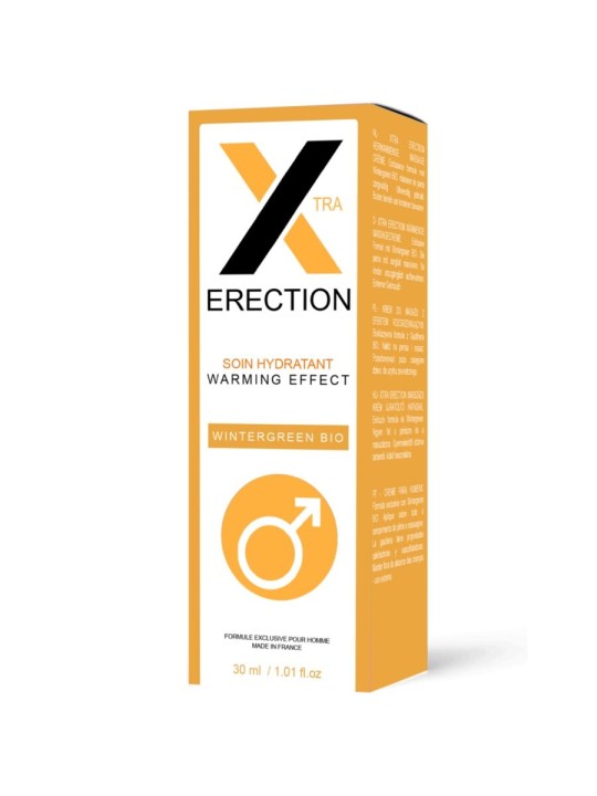 RUF X ERECTION CREMA ERECCION EFECTO CALOR 40 ML
