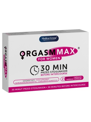 Orgasm Max For Women Capsulas Naturales para Potenciar la Vitalidad Femenina y la Satisfaccion Intima