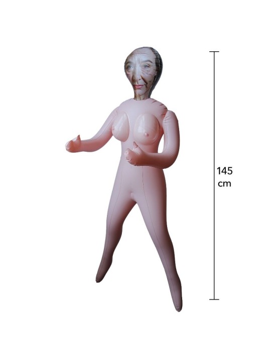 HIDDEN DESIRE HORNY GRANNY MUNECA INFLABLE 145 CM